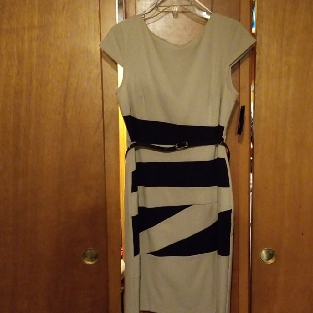 Belted dress